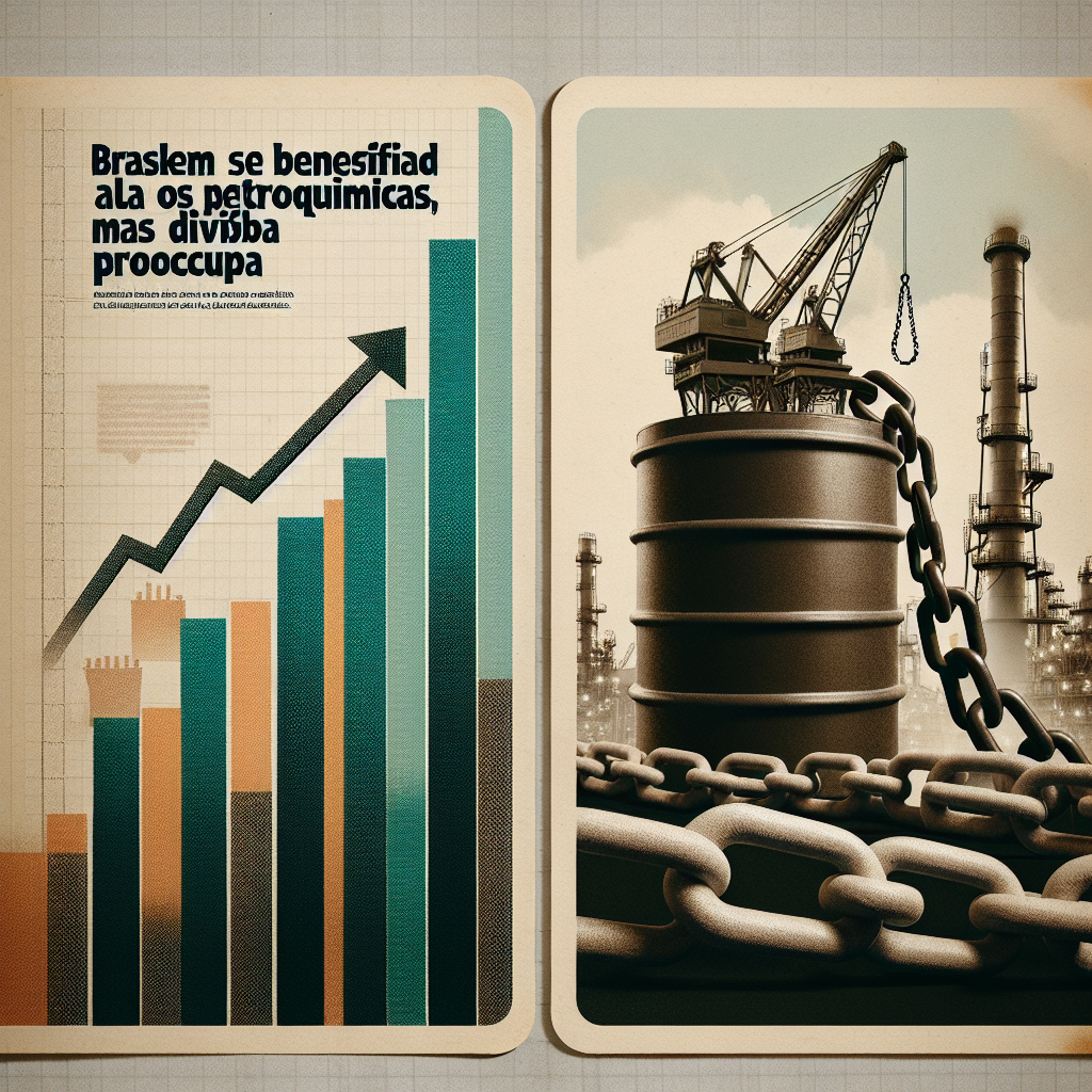 Braskem se beneficia de alta nos petroquímicos, mas dívida preocupa