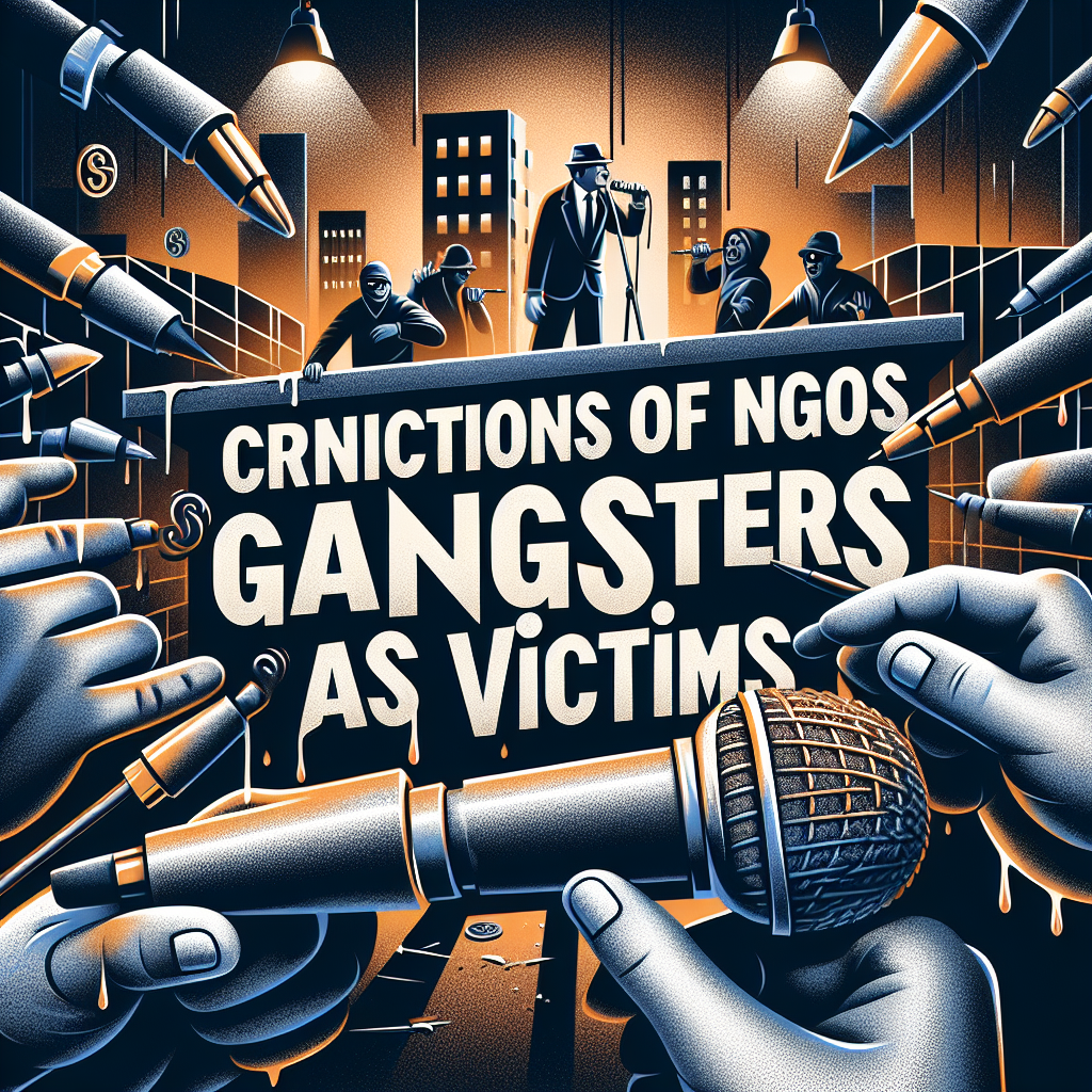 Bukele critica ONGs que defendem gangsters como vítimas