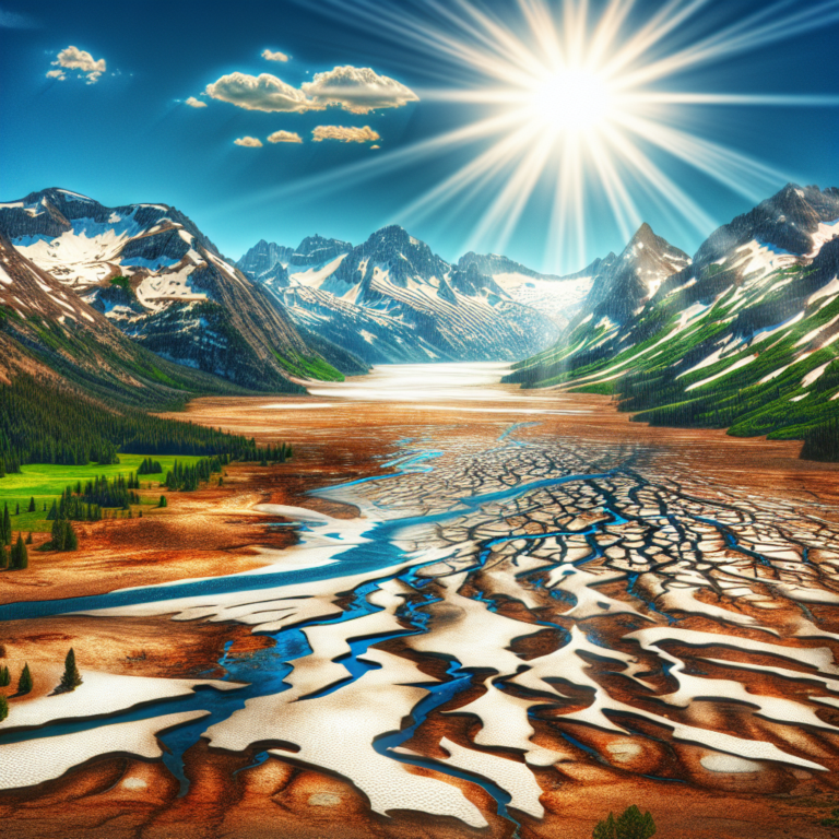 Calor Derrete Neve no Oeste e Aumenta Risco de Seca Veranil