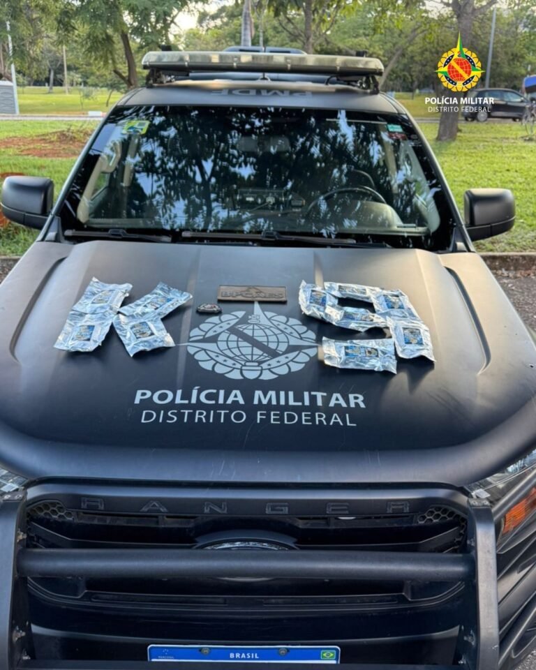 Cão farejador da PMDF intercepta droga avaliada em R$ 100 mil na Rodoviária Interestadual