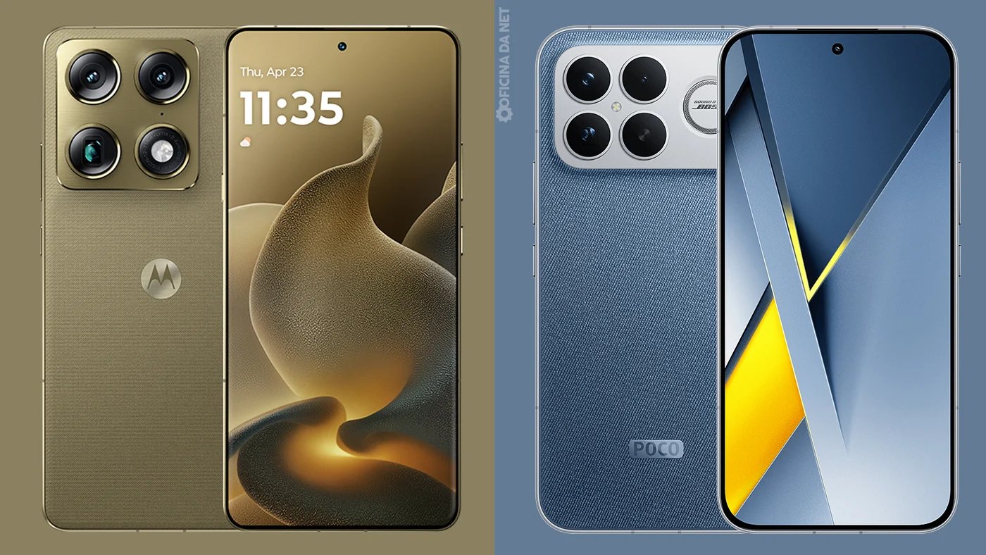 Comparativo 2026: Motorola Signature ou POCO F8 Ultra?