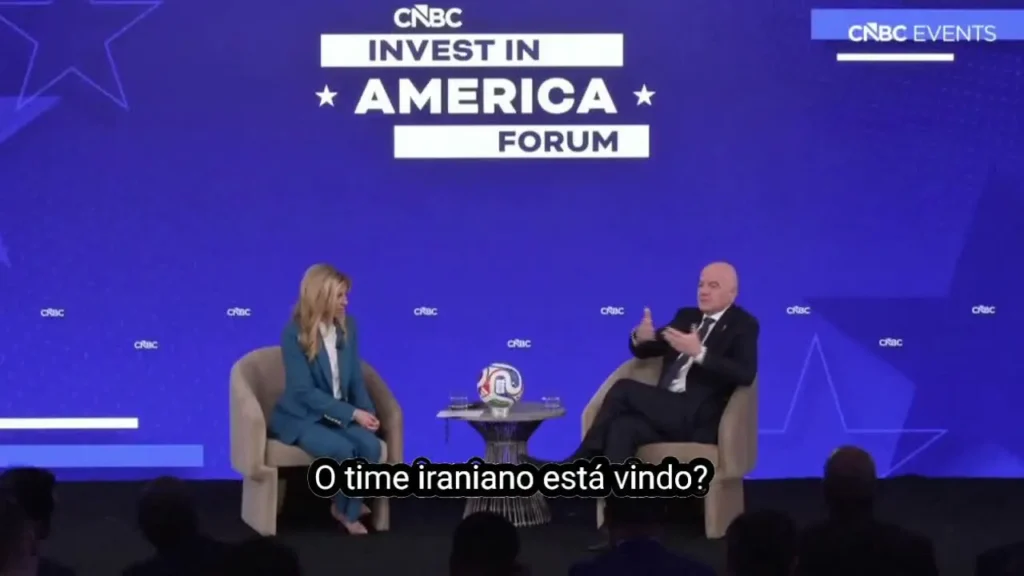 Copa do Mundo: Infantino garante presença do Irã no torneio