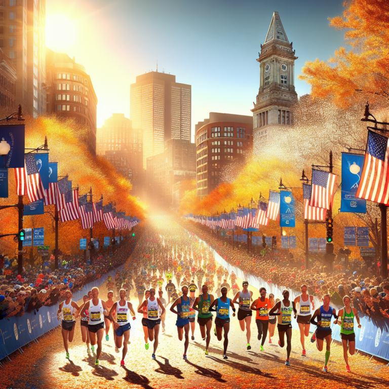Corrida em Boston: Dia Perfeito para Atletas e Clima Agradável