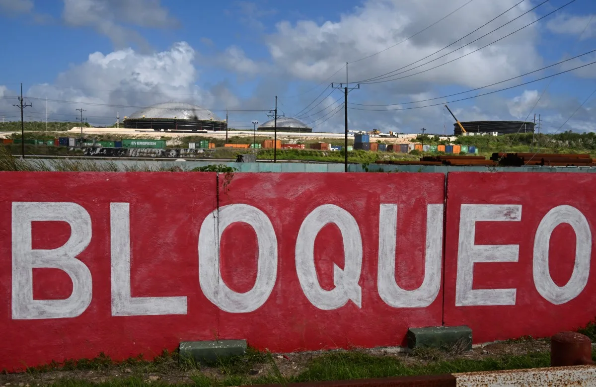 Cuba bloqueio combustível crise energética