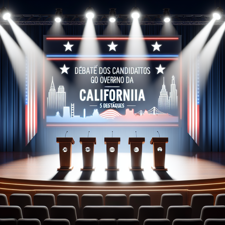 Debate dos Candidatos ao Governo da Califórnia: 5 Destaques