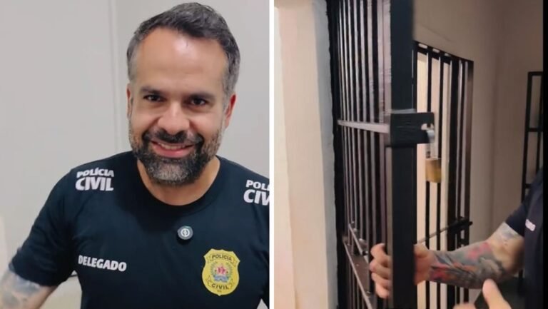 Delegado revela "hotel 5 estrelas" da polícia; confira!