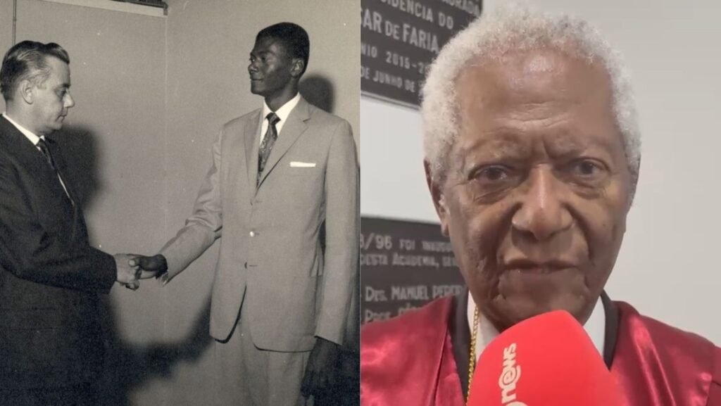 Edvaldo Brito, medalha em Salvador, homenageia professor amado
