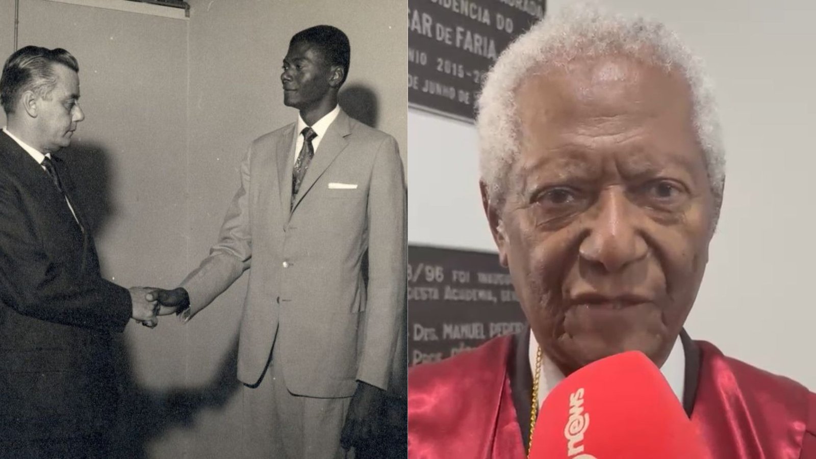 Edvaldo Brito, medalha em Salvador, homenageia professor amado