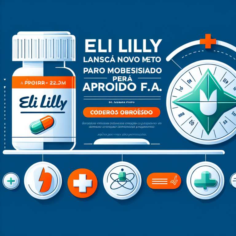 Eli Lilly Lança Novo Medicamento para Obesidade Aprovado pelo F.D.A.