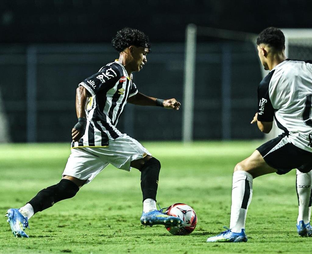 Empate emocionante entre Corinthians e Santos no Brasileirão Sub-20