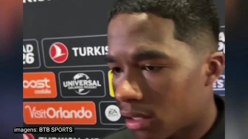 Endrick demonstra confiança sobre chance de convocação para a Copa