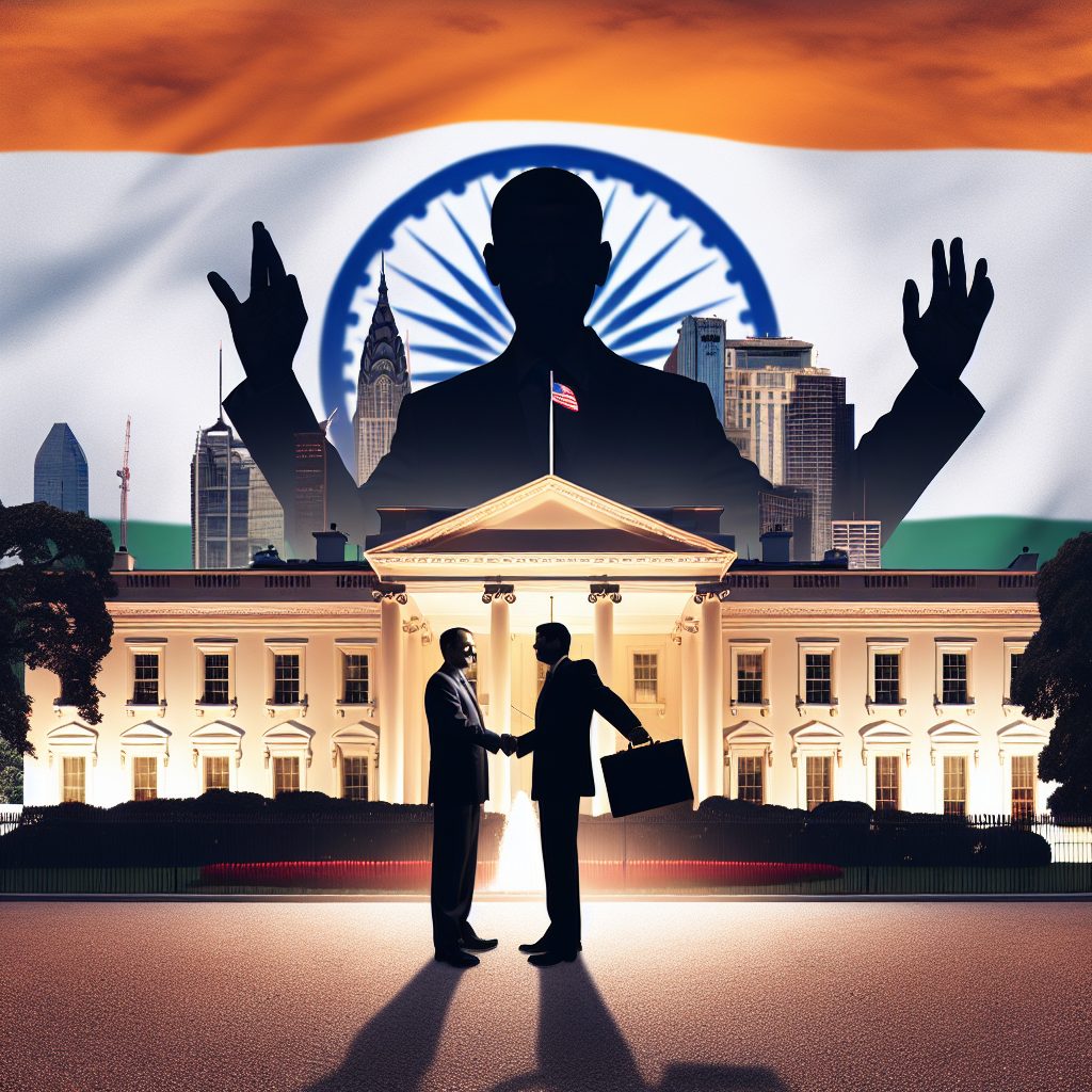 Epstein se apresentou a magnata indiano como insider da Casa Branca