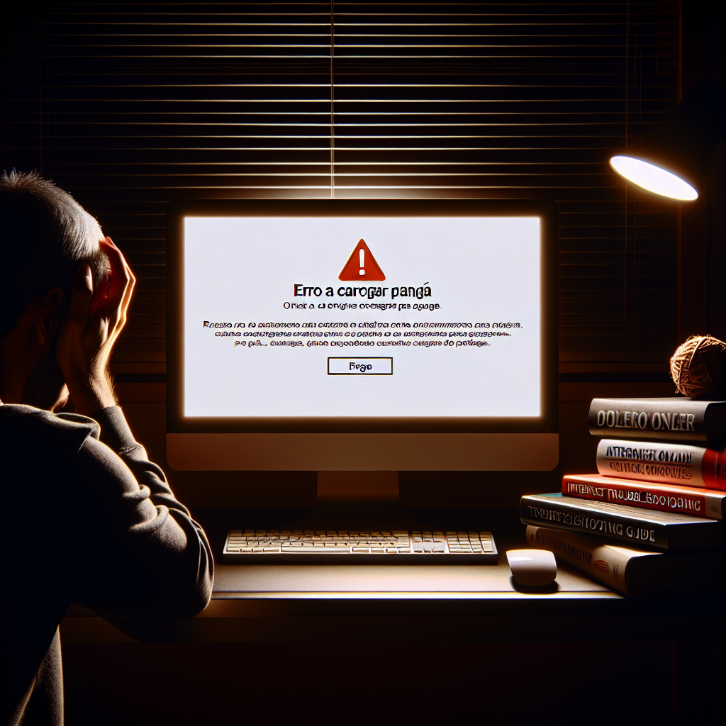 Erro ao Carregar Página: Dicas para Resolver Problemas Online