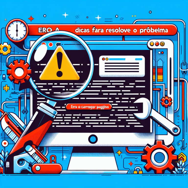 Erro ao Carregar Página: Dicas para Resolver o Problema