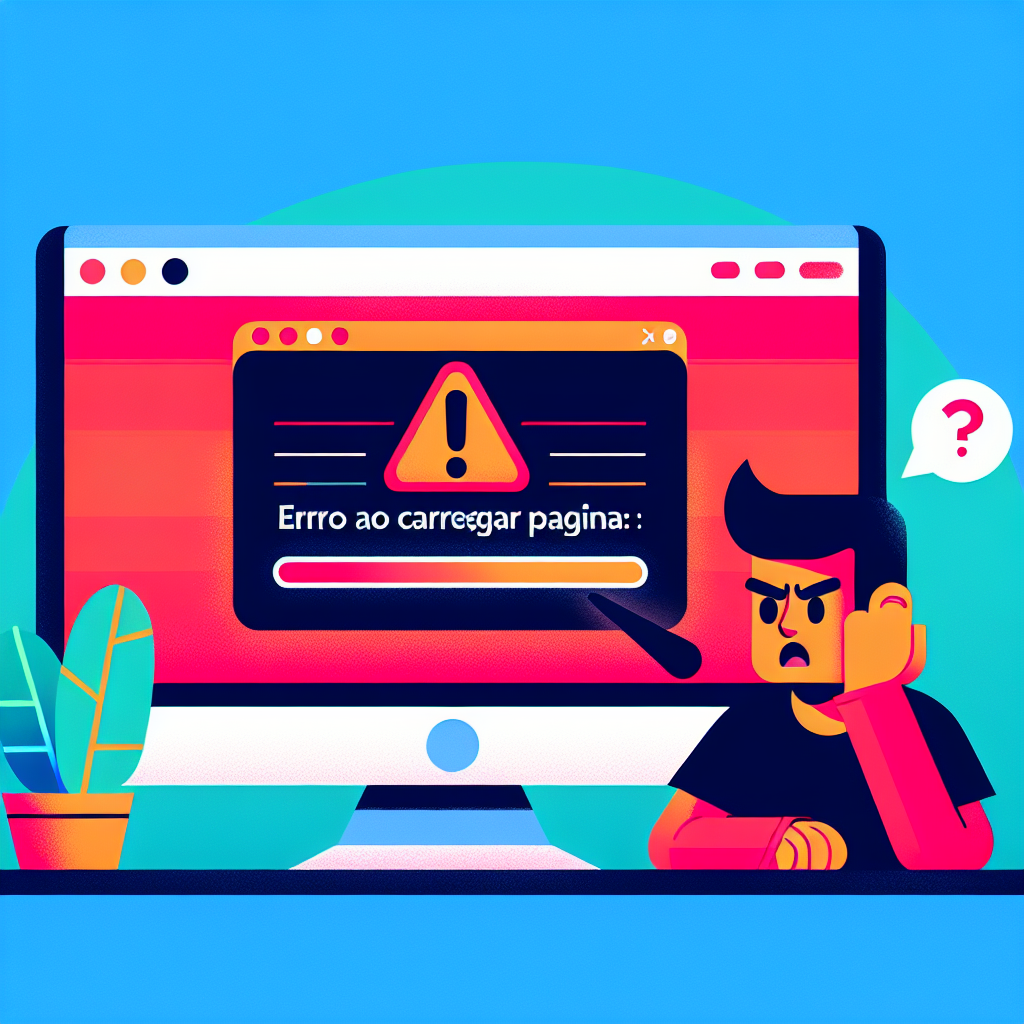 Erro ao Carregar Página: O Que Fazer e Como Resolver?
