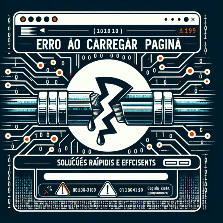 Erro ao Carregar Página: Soluções Rápidas e Eficientes