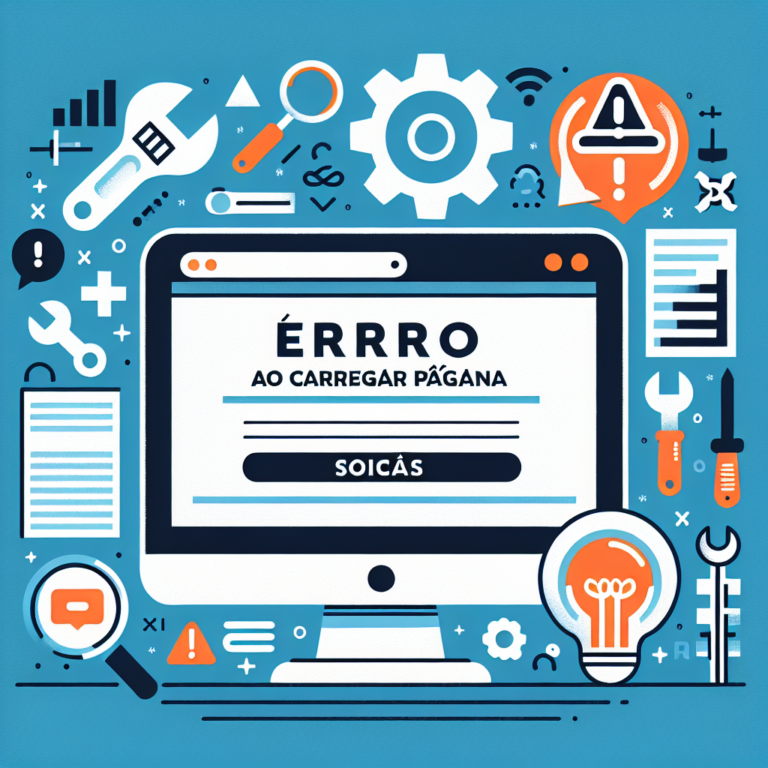Erro ao Carregar Página: Soluções e Dicas para Usuários