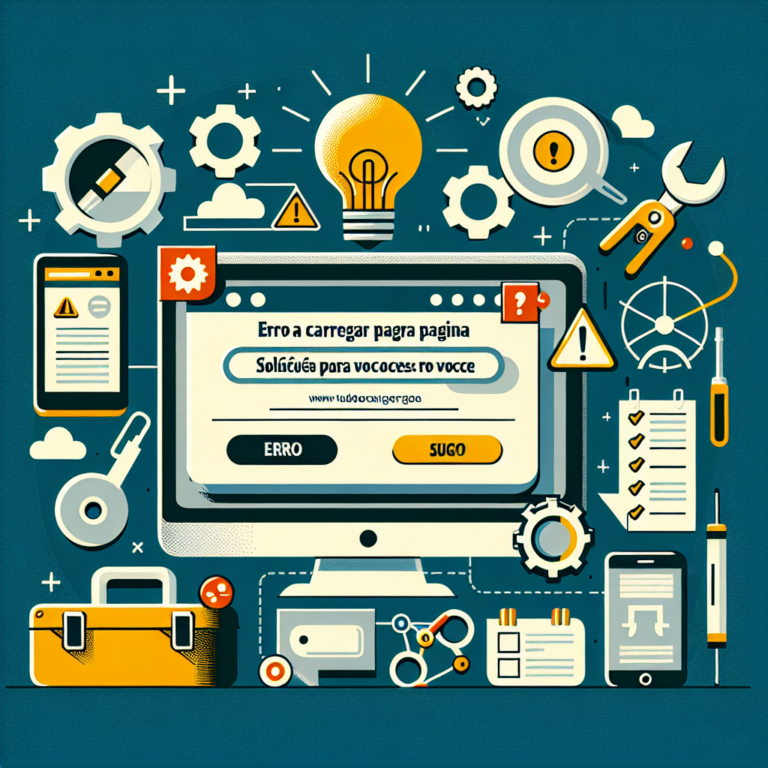 Erro ao Carregar Página: Soluções para Você - TudoCelular