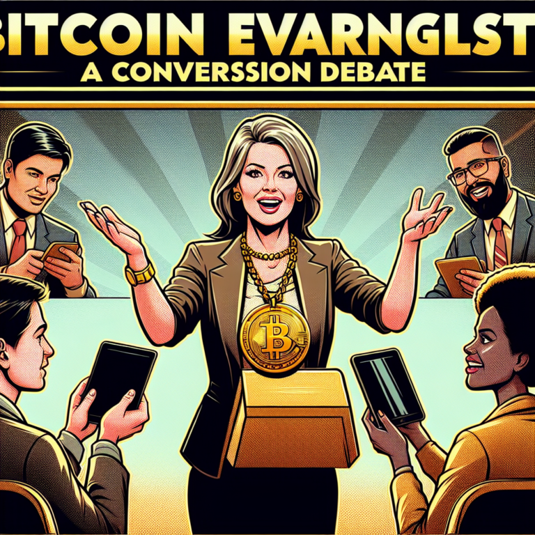 Evangelista de Bitcoin: Uma Conversão em Debate