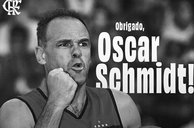 Flamengo homenageia Oscar Schmidt com ação histórica e emocionante