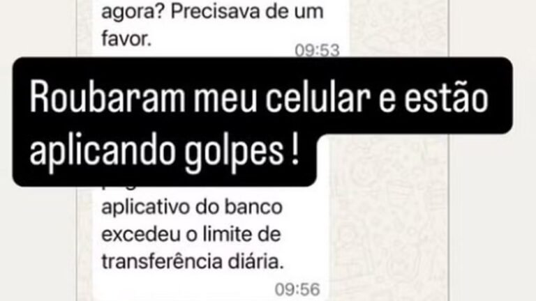 Galã da Globo alerta sobre golpe após roubo de celular