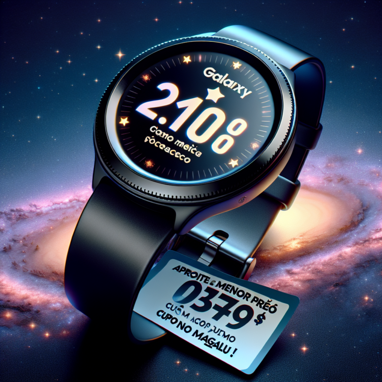 Galaxy Fit 3: Aproveite o menor preço com cupom no Magalu!