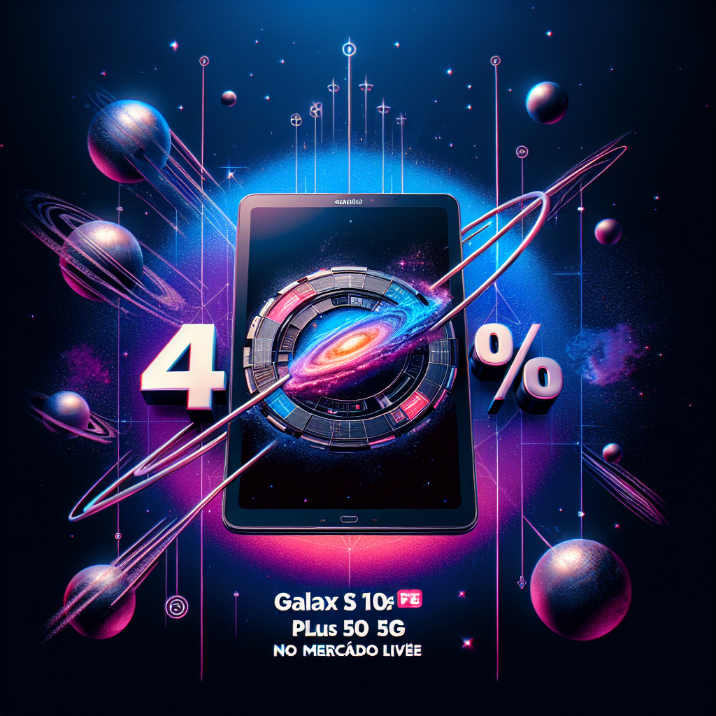 Galaxy Tab S10 FE Plus 5G: 43% OFF em até 10x no Mercado Livre