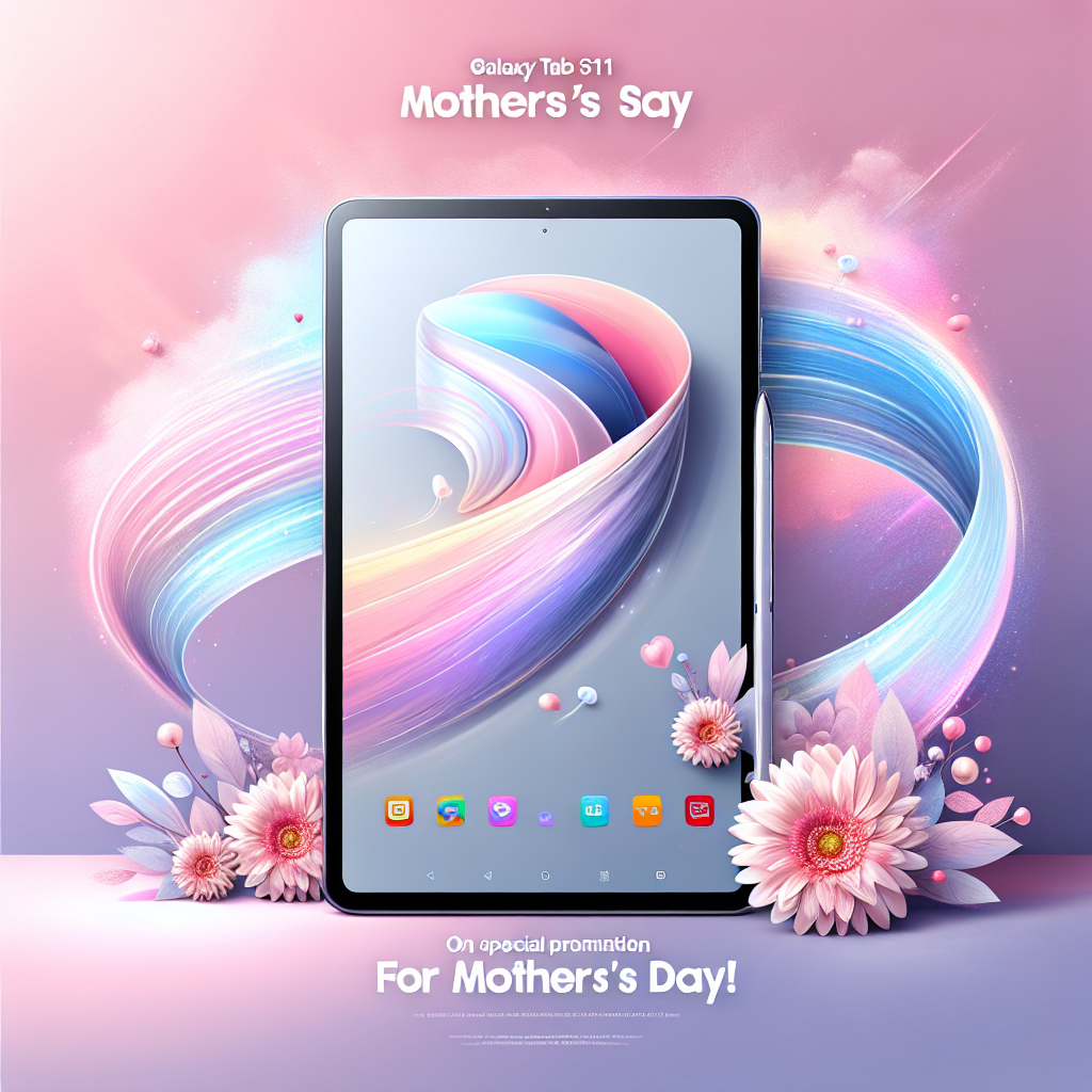 Galaxy Tab S11 256 GB em promoção especial para o Dia das Mães