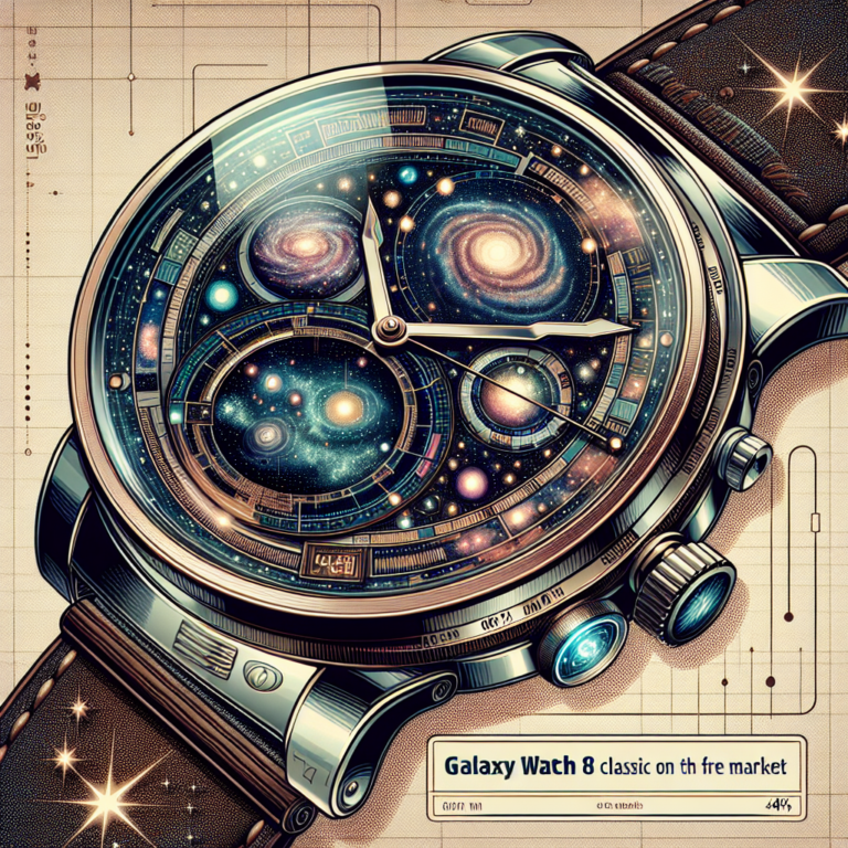 Galaxy Watch 8 Classic com 49% de desconto no Mercado Livre