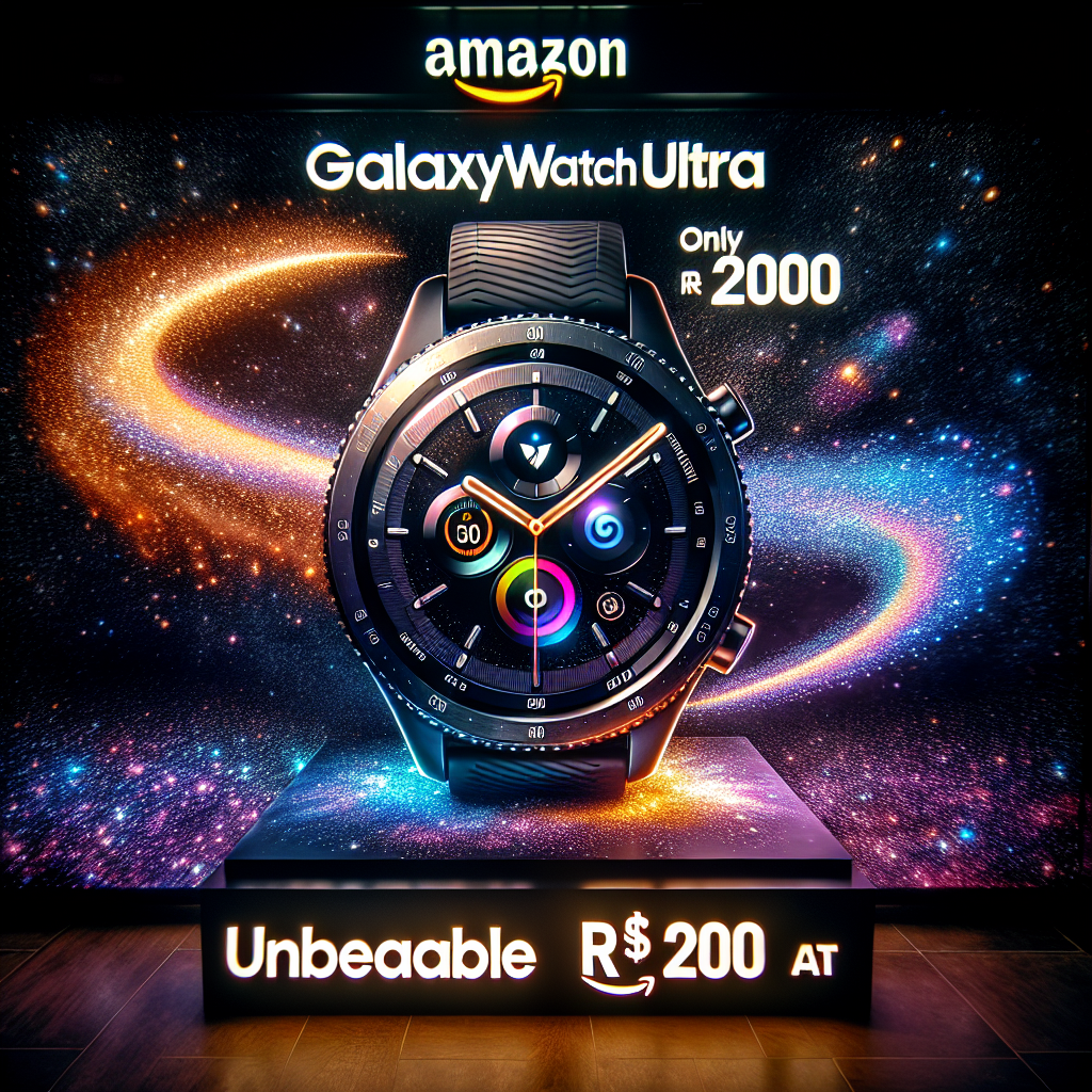 Galaxy Watch Ultra: oferta imperdível por R$ 200 na Amazon