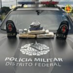 Homem detido com drogas ao esconder mochila em Recanto das Emas