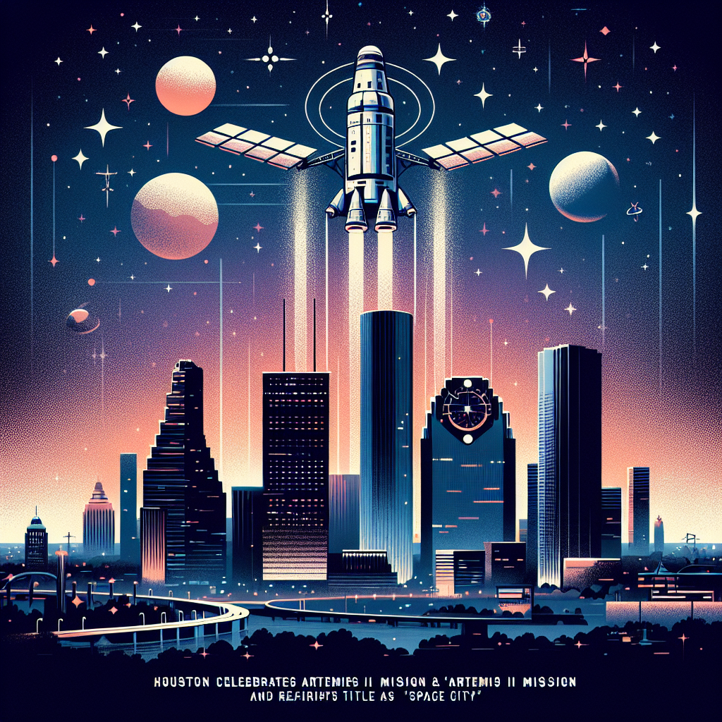 Houston Celebra Missão Artemis II e Reafirma Título de 'Cidade Espacial'