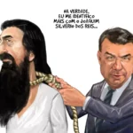 Humor e Crítica: Aroeira em Destaque na Charge Atual