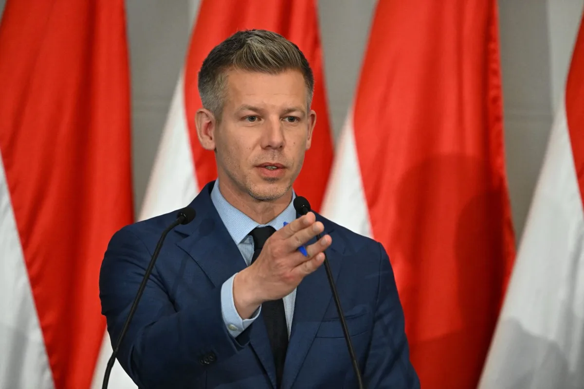 o novo primeiro-ministro húngaro, Péter Magyar