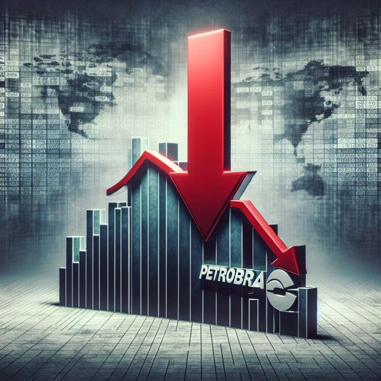Ibovespa cai sob pressão da Petrobras, distante do exterior