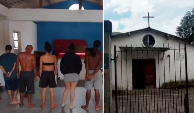 Criminosos expulsam fiéis e usam igreja como boca de fumo no RJ