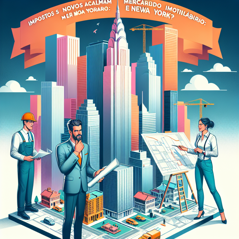 Impostos Novos Acalmam Mercado Imobiliário: E Nova York?