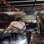 Incêndio Destrói Oficina em Samambaia Durante a Madrugada Incêndio Destrói Oficina em Samambaia Durante a Madrugada