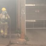 Incêndio em residência é controlado em Sobradinho II