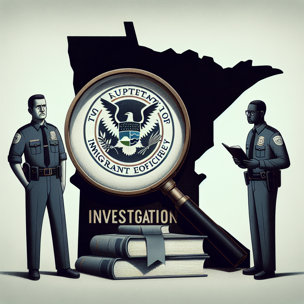 Investigações sobre agentes do ICE após detenção em Minnesota