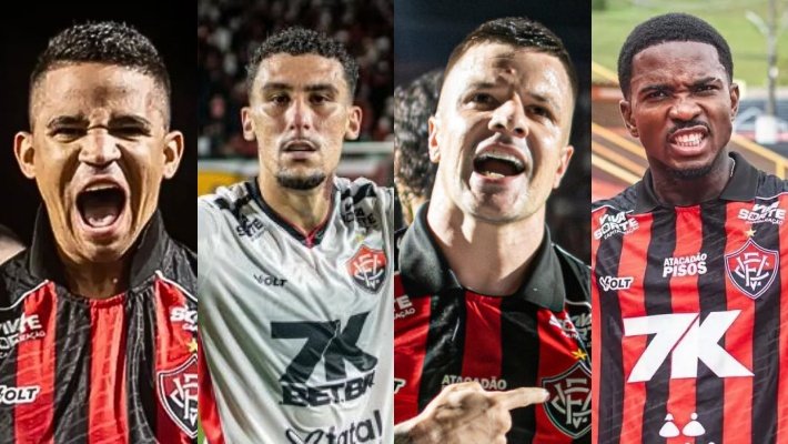 Jogadores do Vitória criticam arbitragem da CBF nas redes sociais