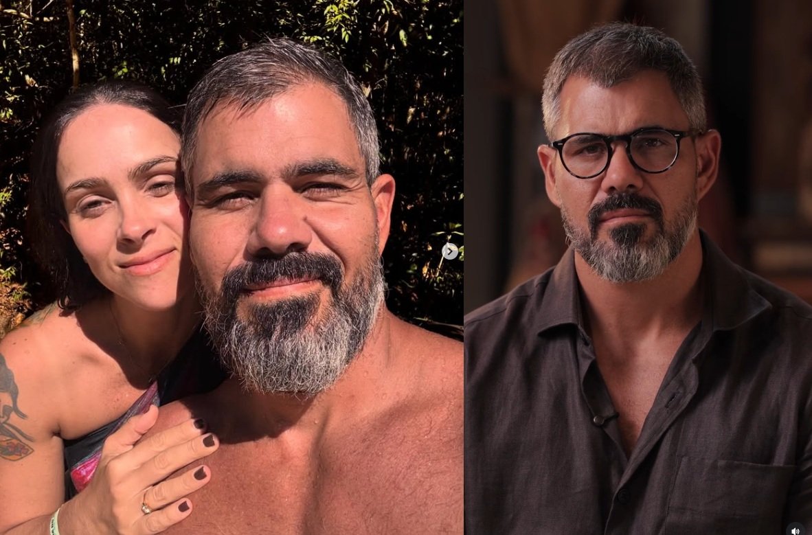 Juliano Cazarré: Esposa responde a críticas de famosos com classe