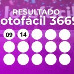 Lotofácil 3669: Resultado de hoje e prêmio de R$ 2 milhões!