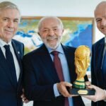 Lula discute Neymar na Copa com técnico Ancelotti Lula discute Neymar na Copa com técnico Ancelotti