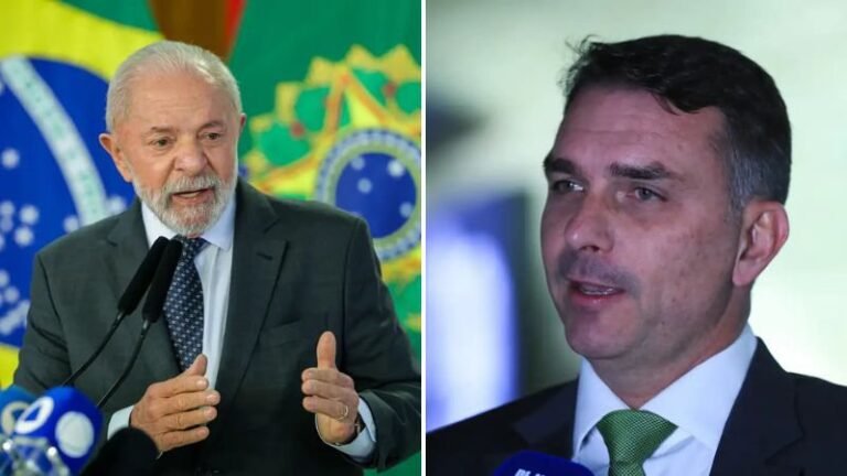 Lula e Flávio Bolsonaro empatam em pesquisa para o 2º turno