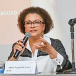 Maria Angela de Jesus, presidenta da Fundação Padre Anchieta, na USP