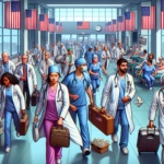 Médicos Estrangeiros Deixam Hospitais dos EUA por Política de Trump