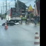 Motociclista morre atropelada por ônibus em Menino Marcelo