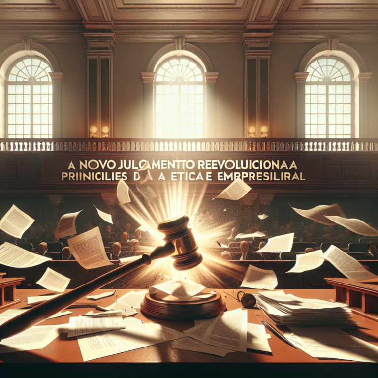 Novo Julgamento Revoluciona Princípios da Ética Empresarial