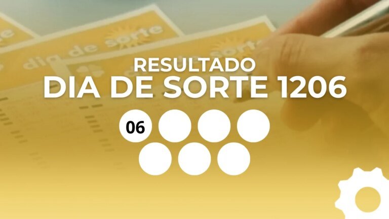 Números do Dia de Sorte 1206: Confira o resultado de hoje!